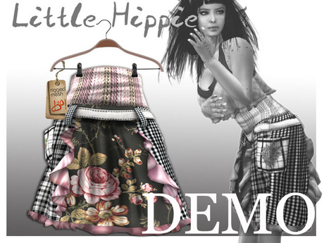 Abstract Hippie Women's Skirt main image 1